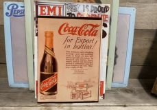 reclame bord coca cola