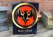 reclamebord Bacardi